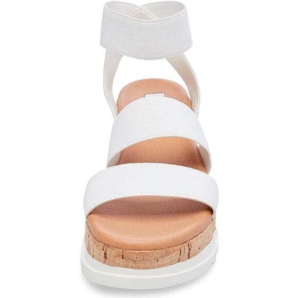 STEVE MADDEN Women Bandi Wedge Sandal - 7.5 - Picture 3 of 7